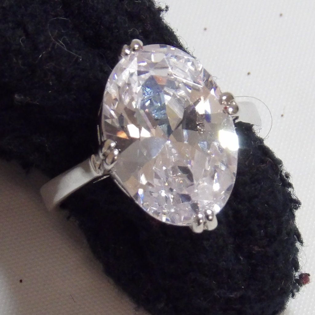 Calm Down Oval Ring